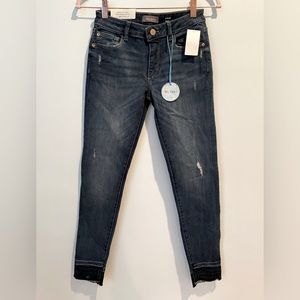 DL1961 Stretch Denim Chloe Skinny Preston Jeans. Girls size 14. NWT